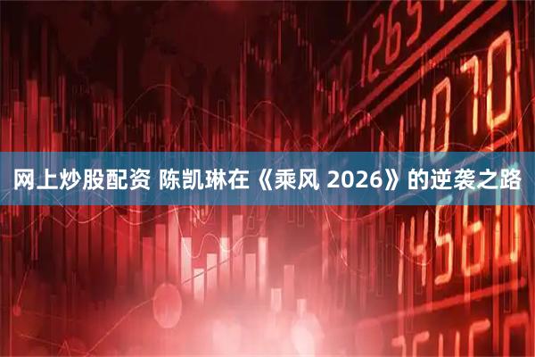 网上炒股配资 陈凯琳在《乘风 2026》的逆袭之路